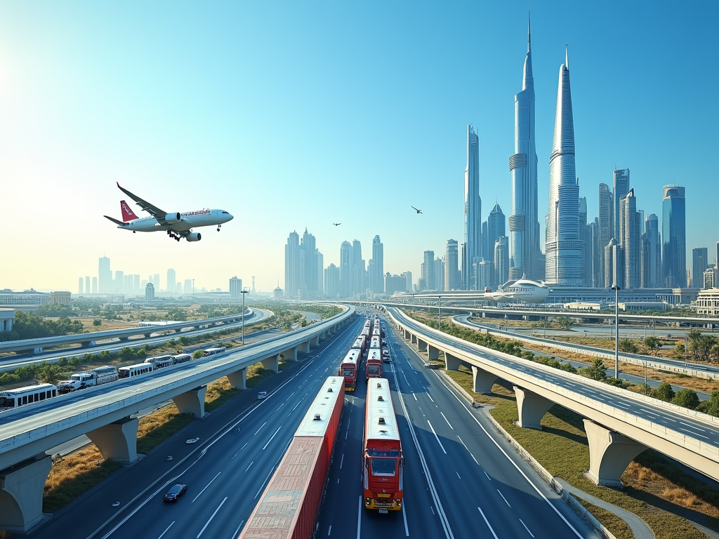 Pin Action Bowl | The Impact of Dubai’s Transport and Logistics Industry on Business